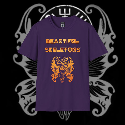 Beautiful Skeletons Orange logo T-Shirt