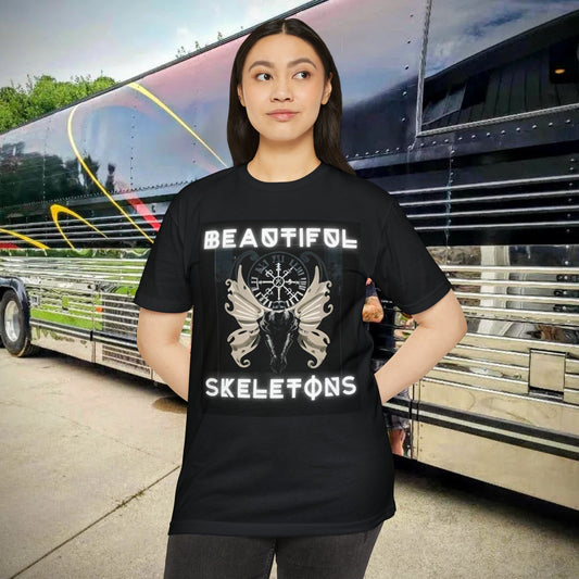 Beautiful Skeleton Moth Man Unisex T-shirt