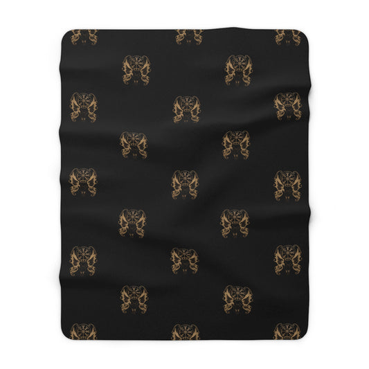 Beautiful Skeletons - Sherpa Fleece Blanket