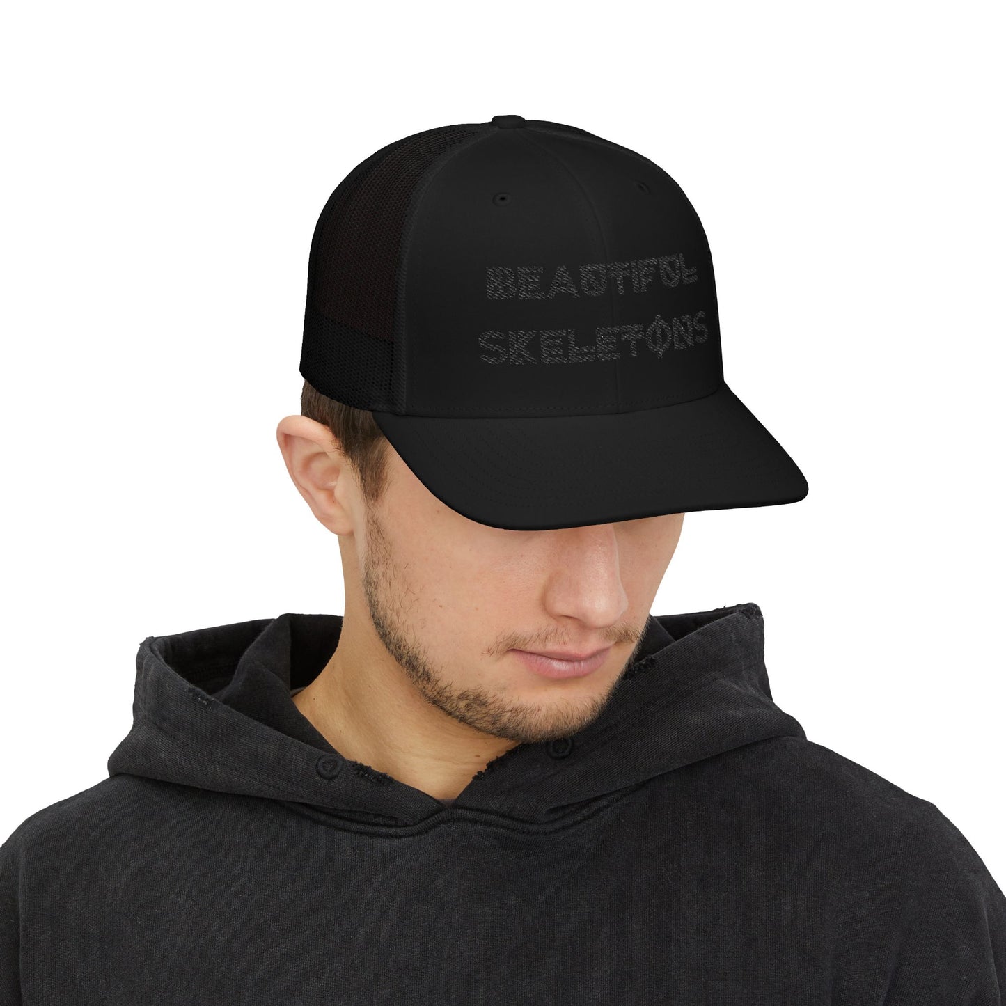 Beautiful Skeletons Snapback Trucker Hat