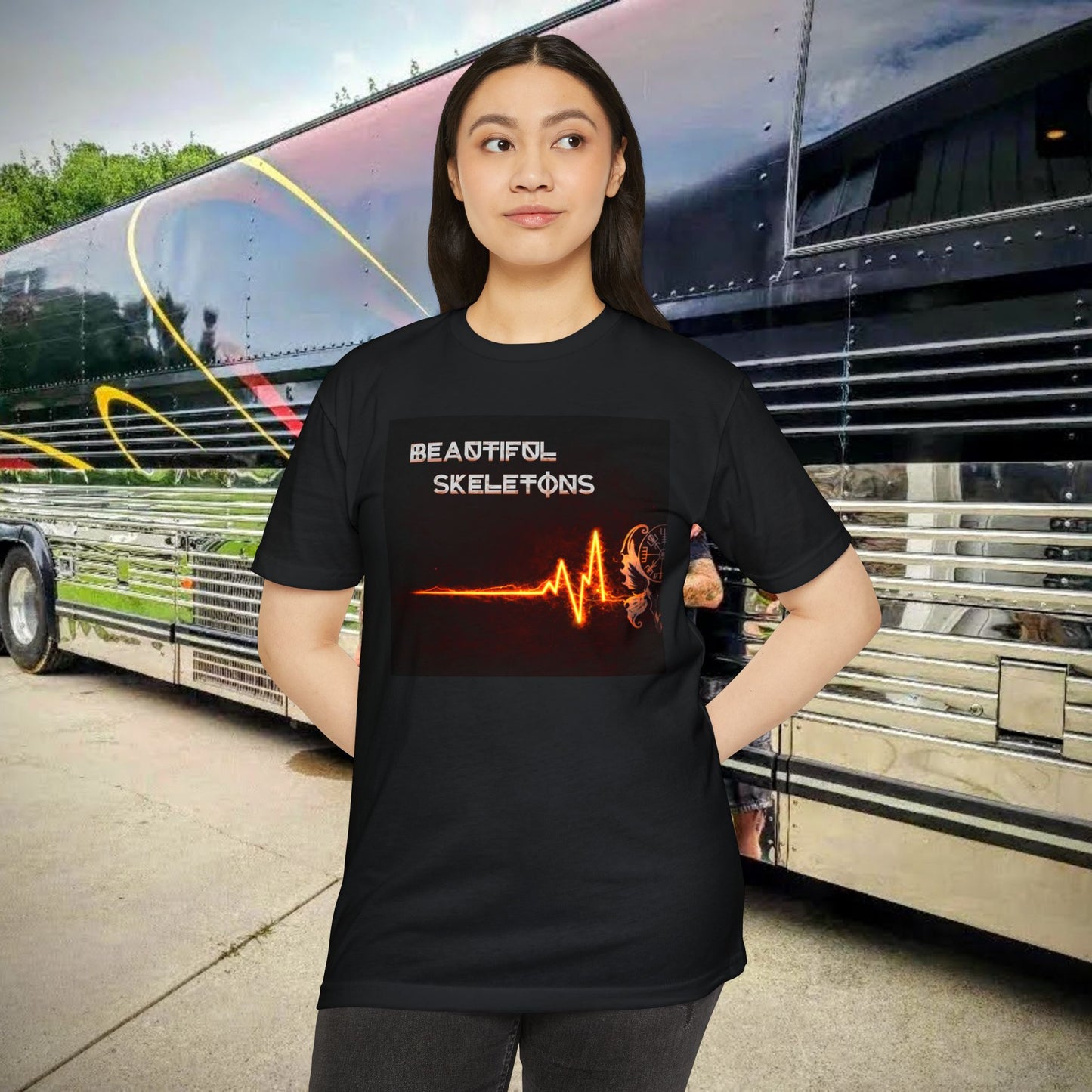 Pulse Line Scar  Unisex T-shirt