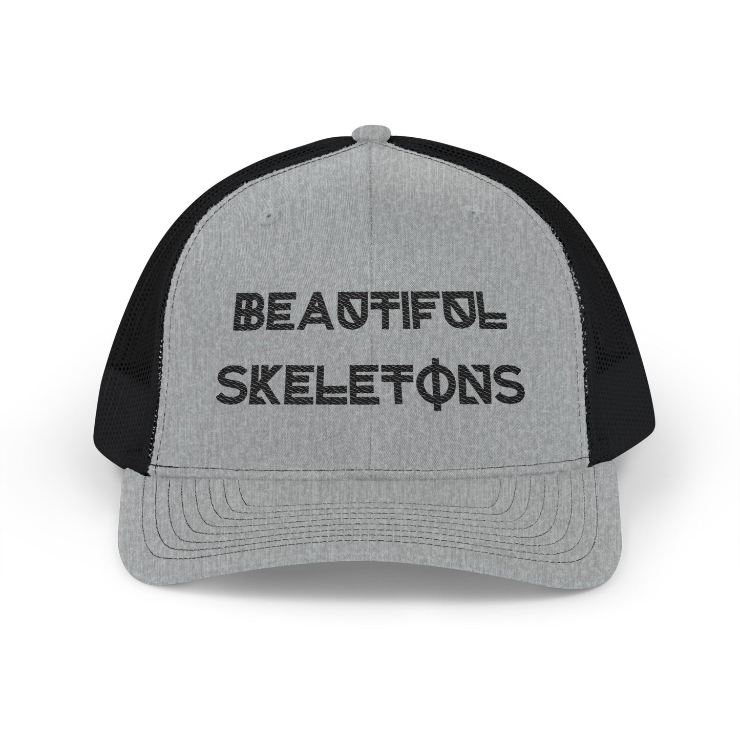 Beautiful Skeletons Snapback Trucker Hat