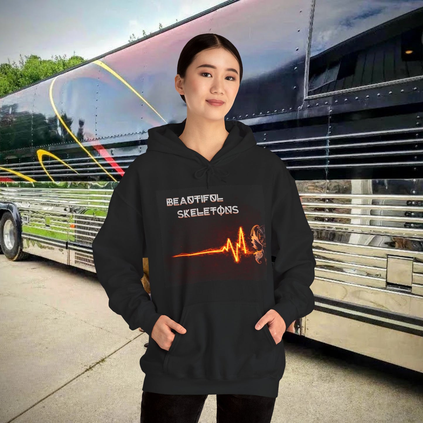 Pulse Line Scar - Unisex Hoodie