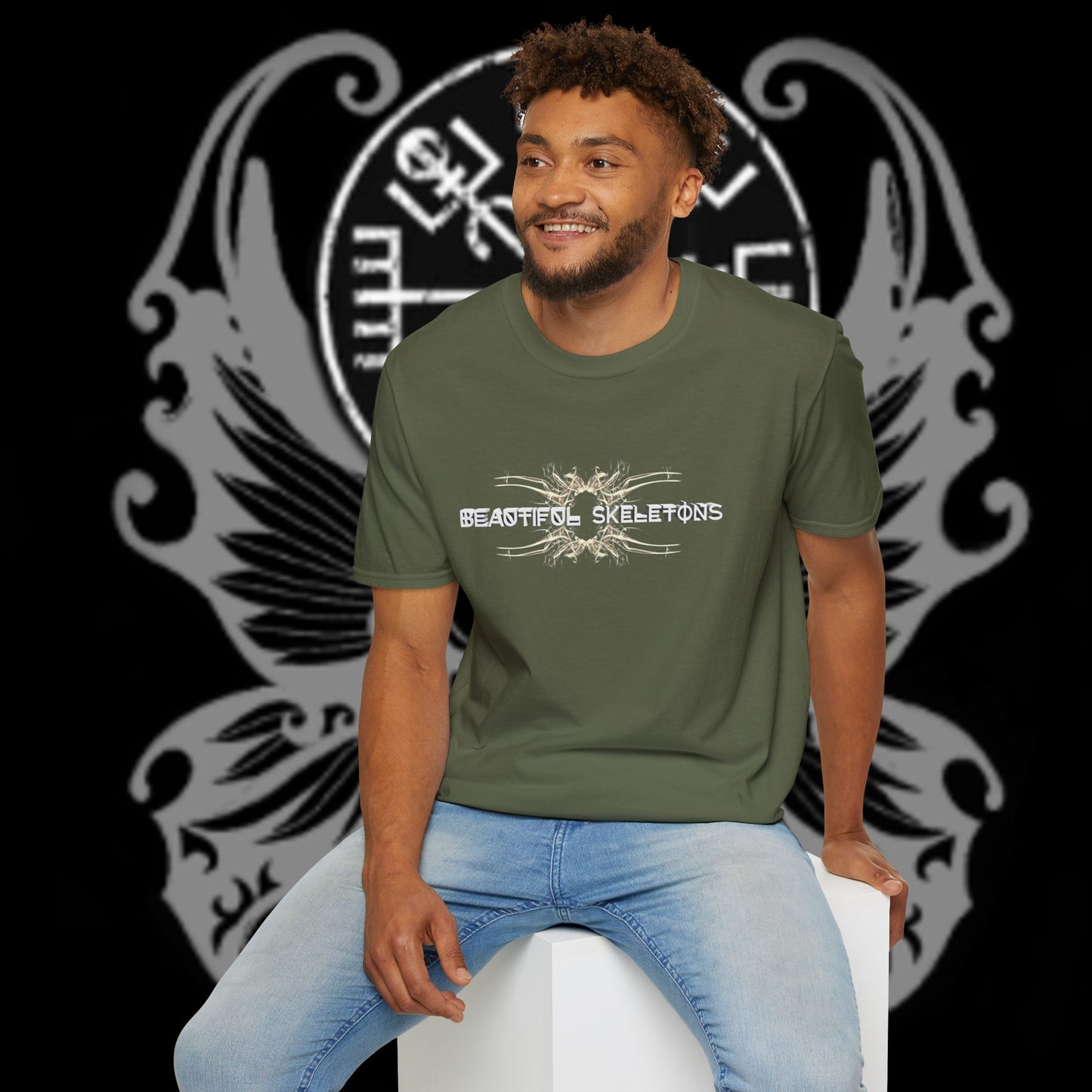 New 3D design - soft-style unisex t-shirt