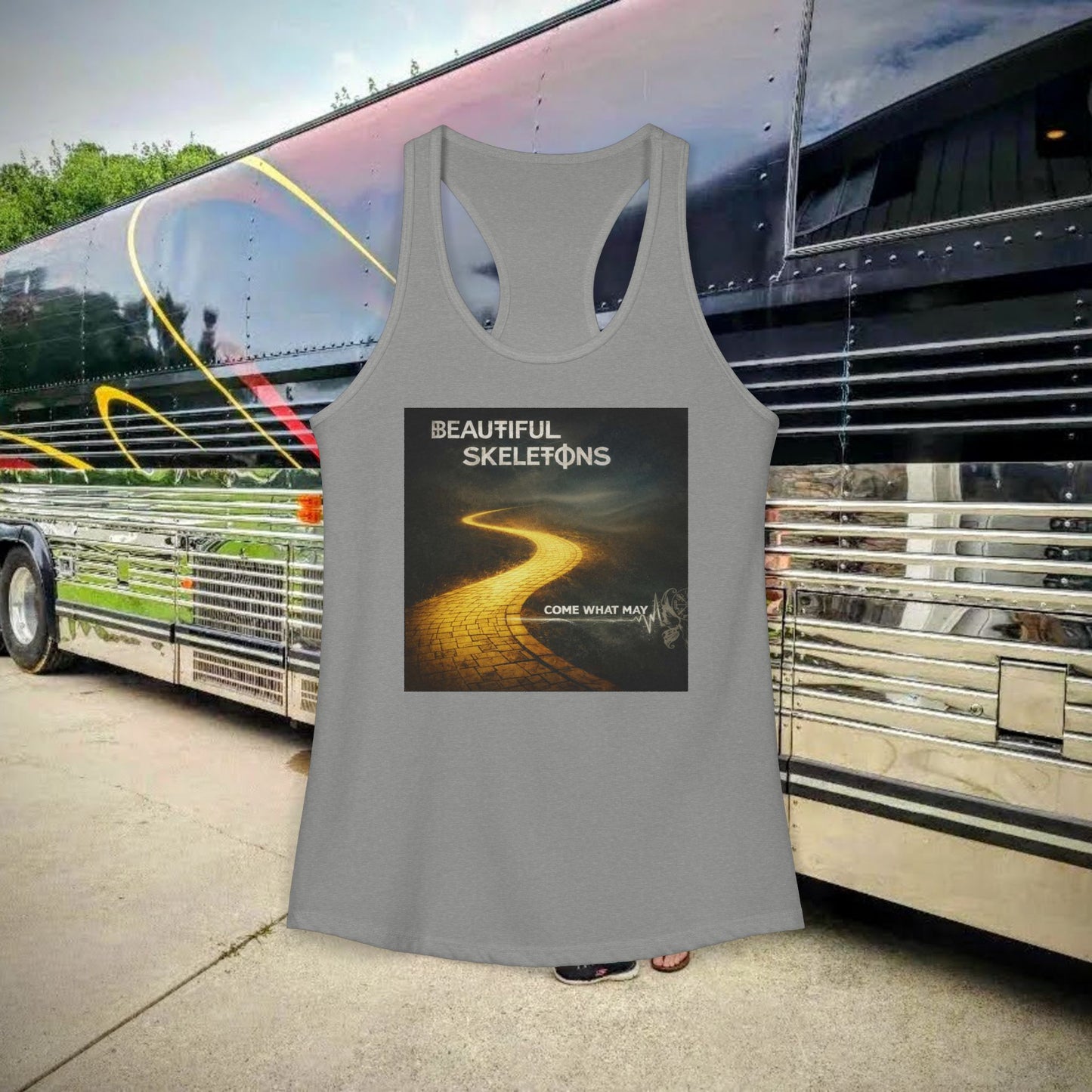 Come what may - Women's Racerback Tank