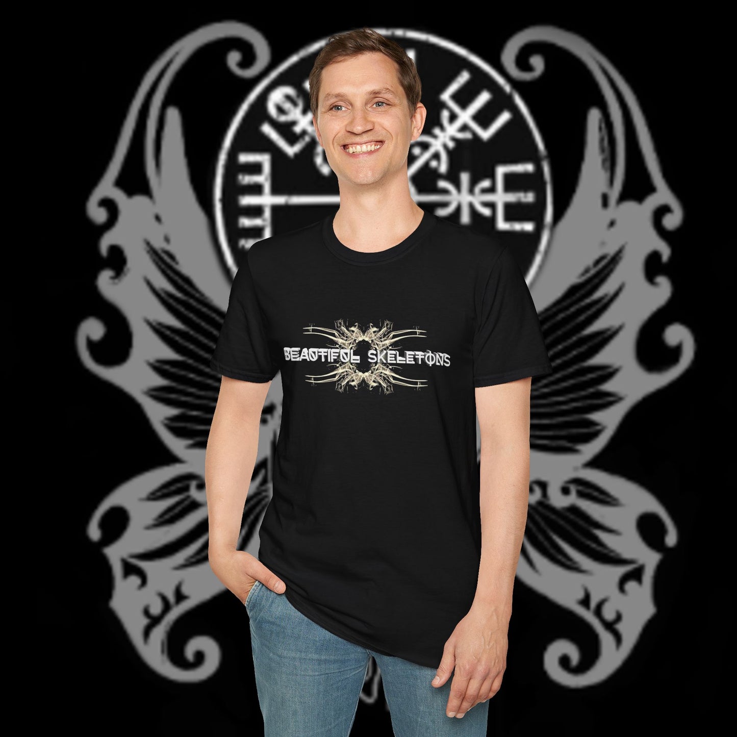 New 3D design - soft-style unisex t-shirt