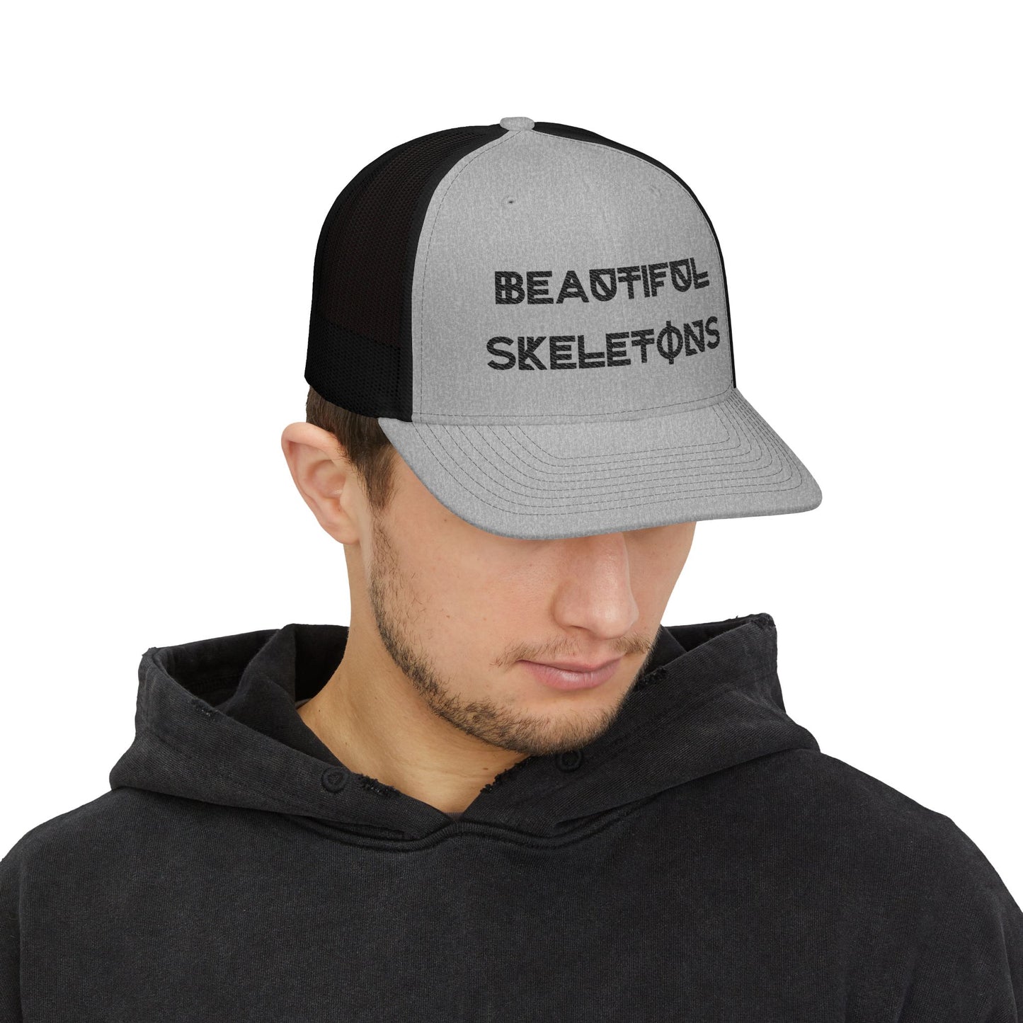 Beautiful Skeletons Snapback Trucker Hat