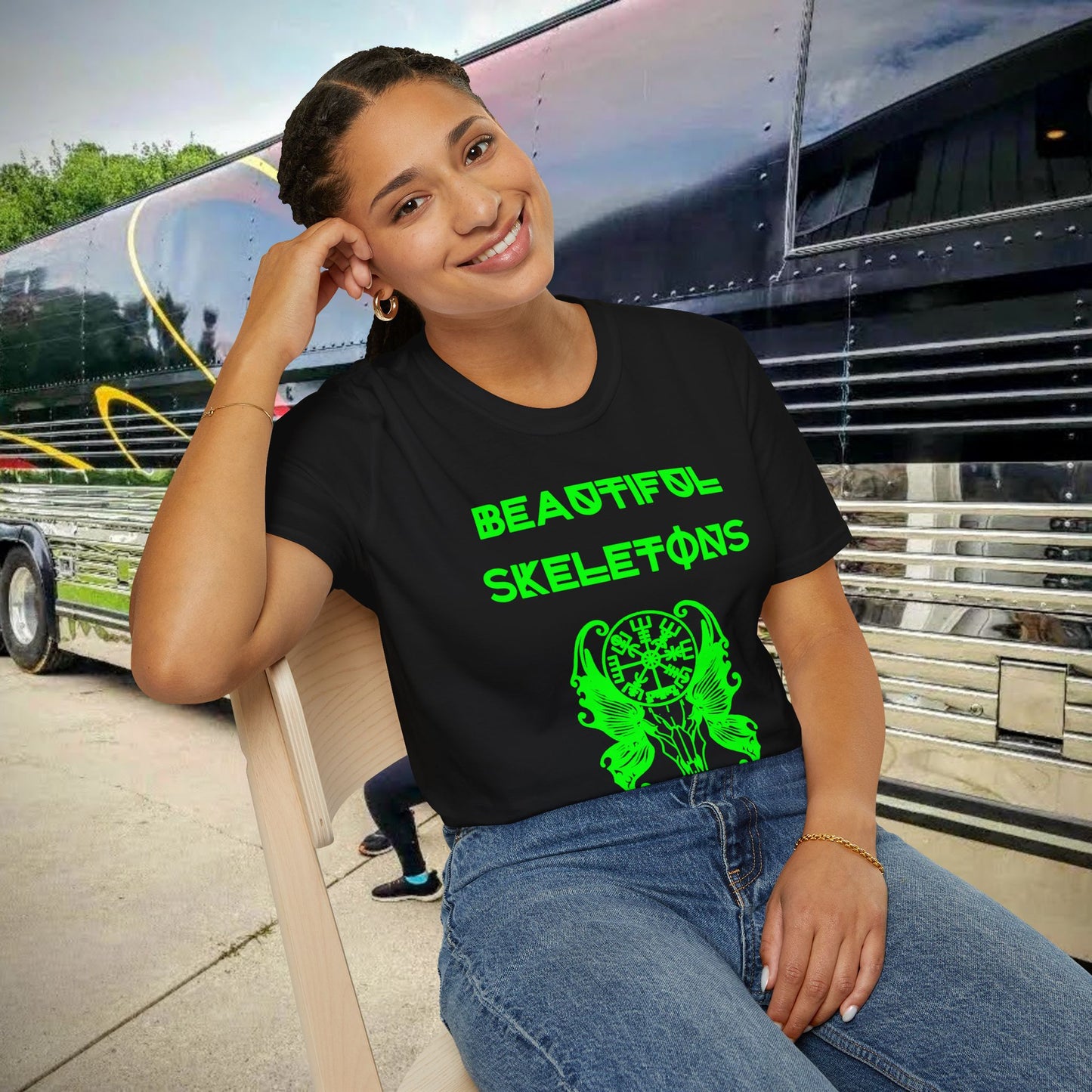 Beautiful Skeletons  Softstyle T-Shirt