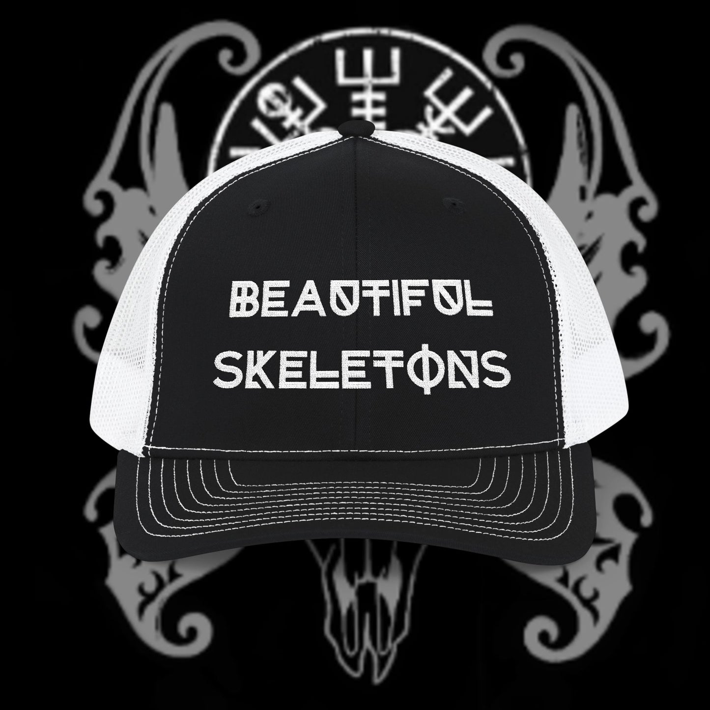 Beautiful Skeletons Embroidered  Cap