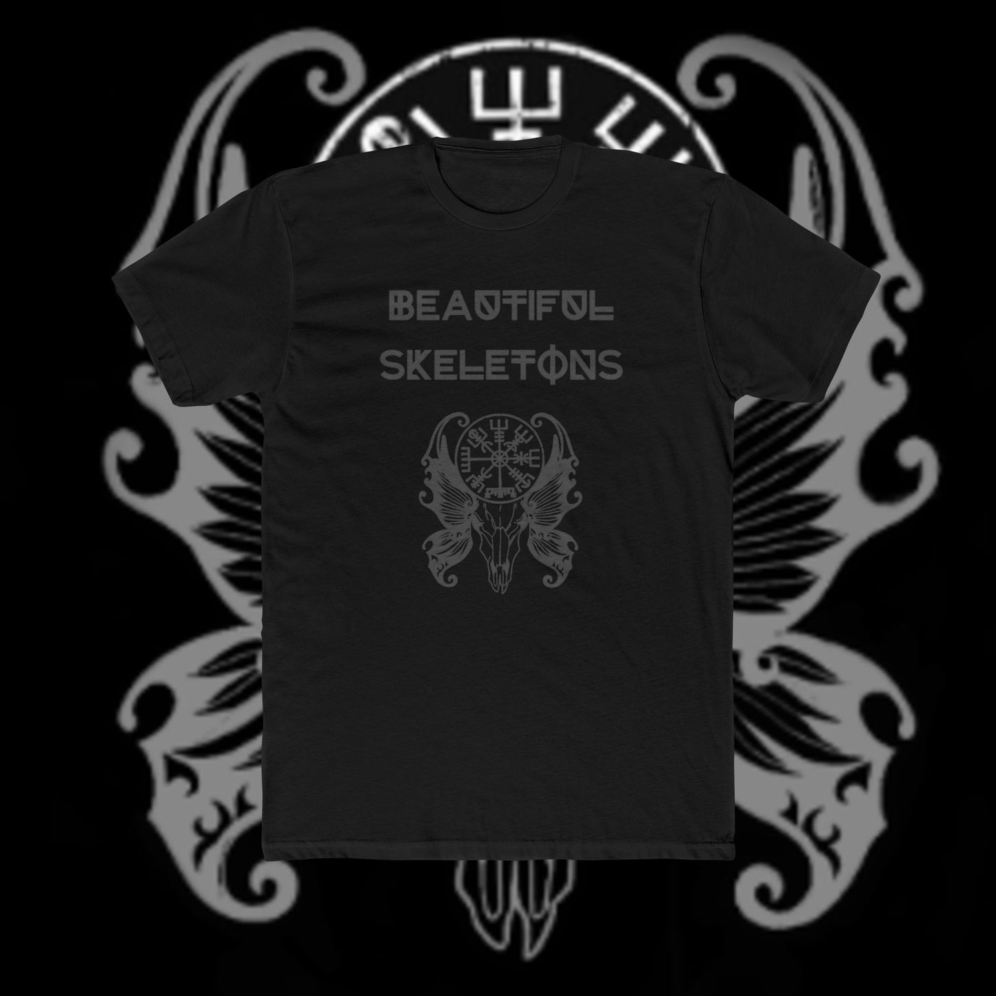 Beautiful Skeletons Ghosted Unisex T-shirt