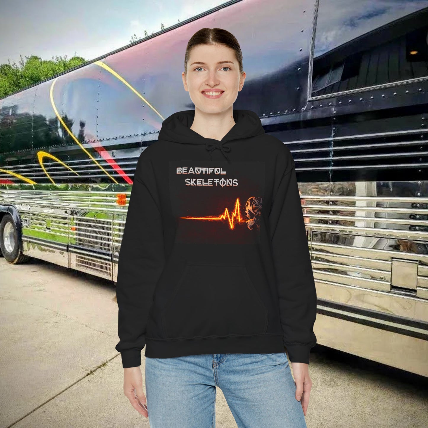 Pulse Line Scar - Unisex Hoodie