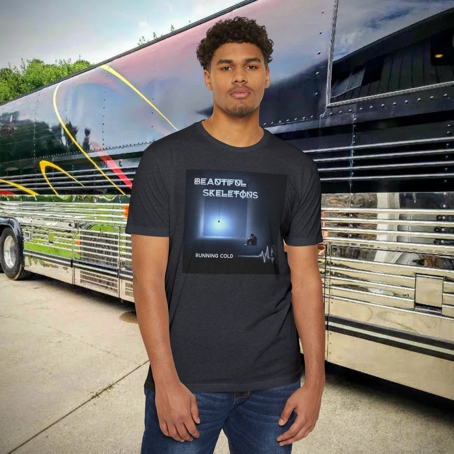 NEW! 'Running Cold'  Beautiful Skeletons T-Shirt