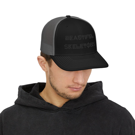 Beautiful Skeletons Snapback Trucker Hat