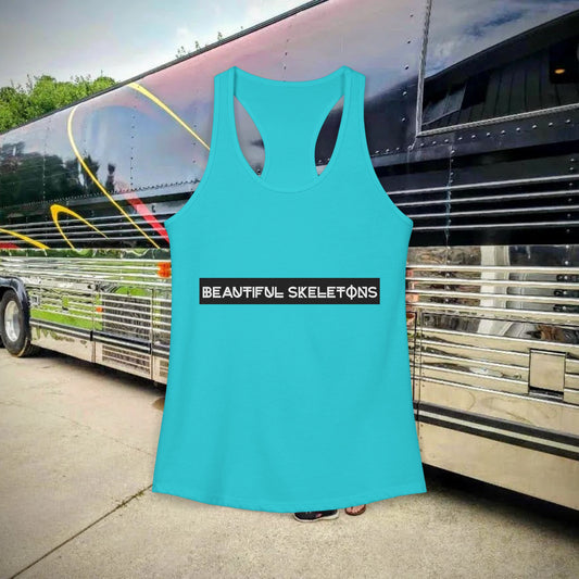 Beautiful Skeletons women's racer-back tank