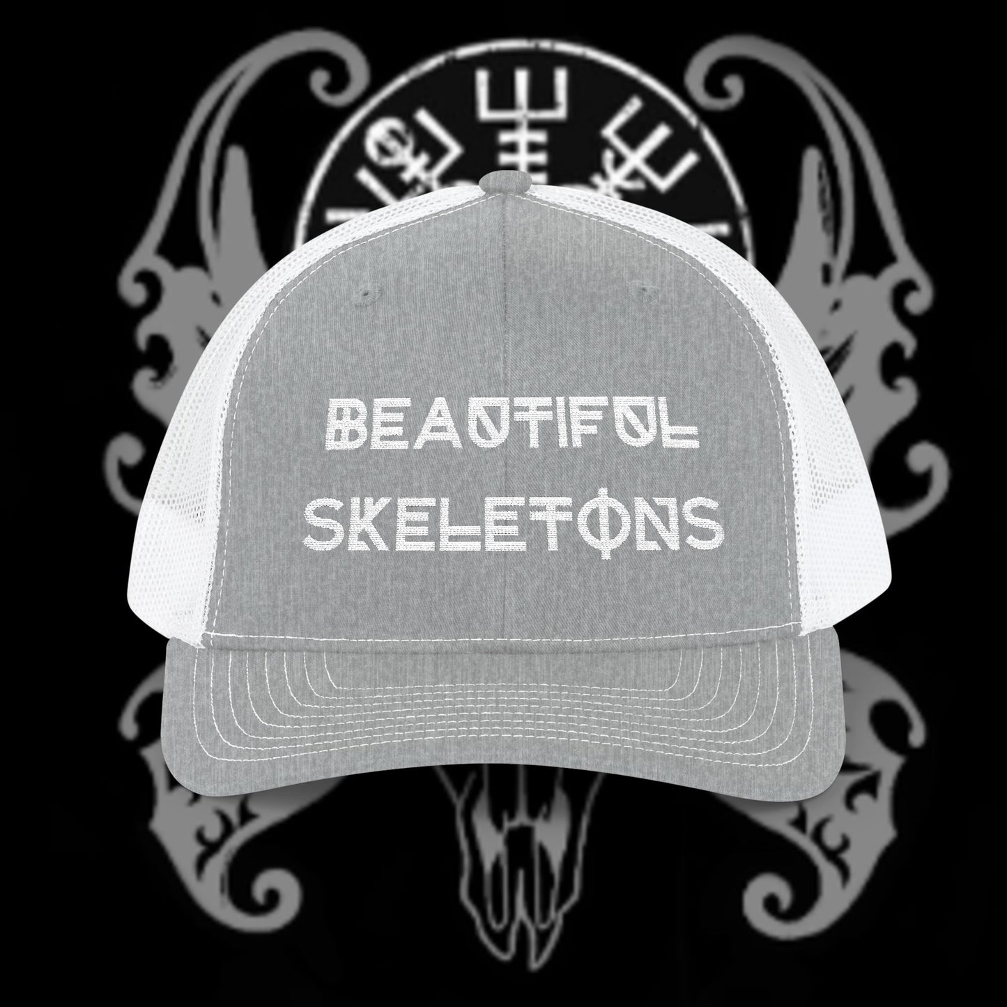 Beautiful Skeletons Embroidered  Cap