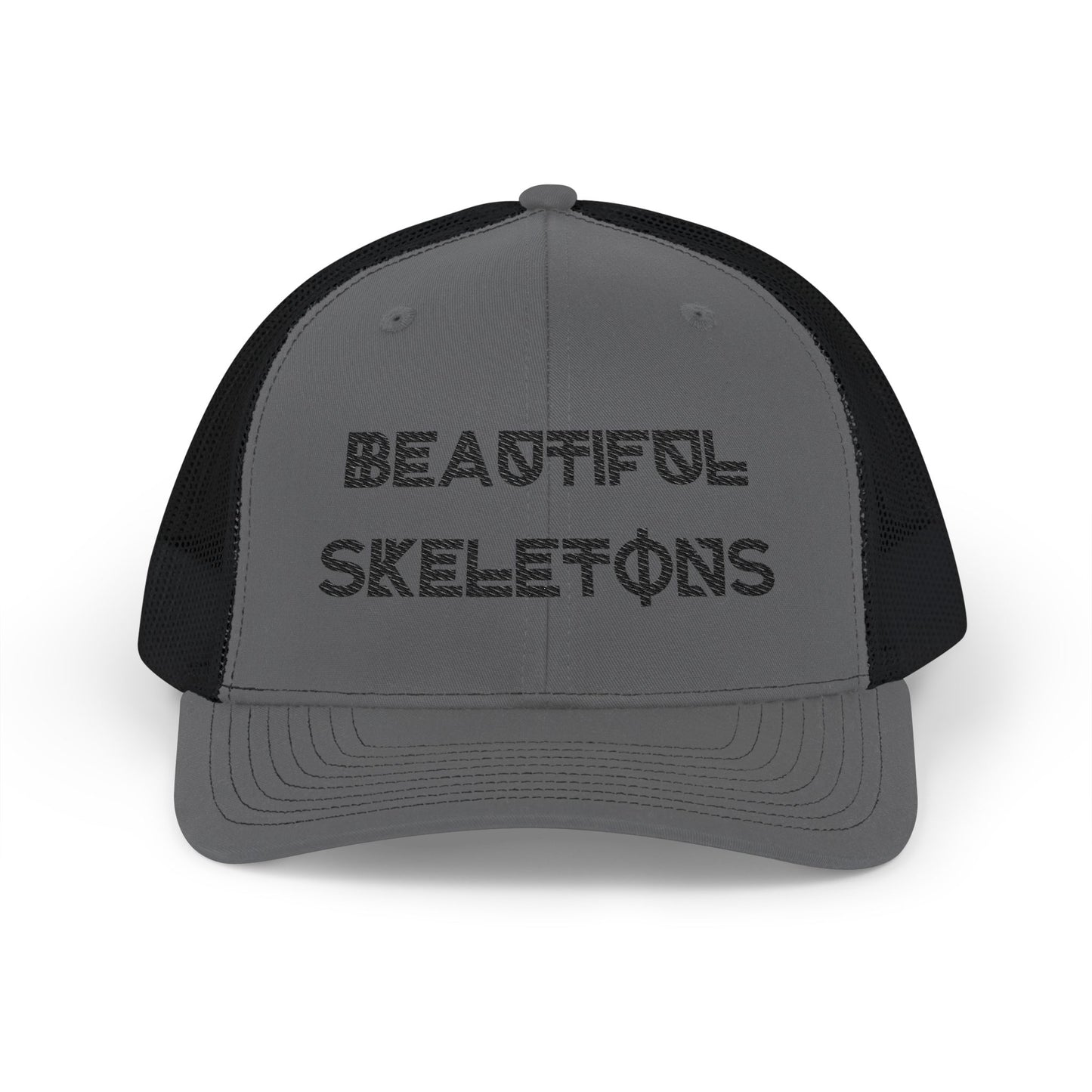 Beautiful Skeletons Snapback Trucker Hat