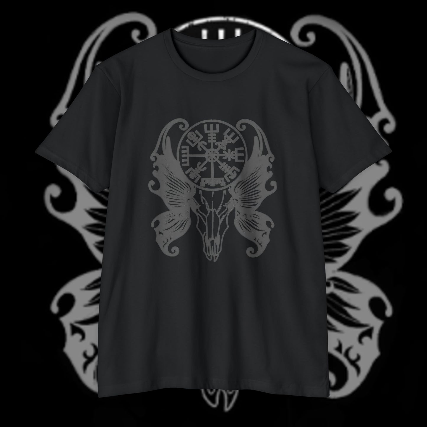 Grey compass Unisex T-shirt