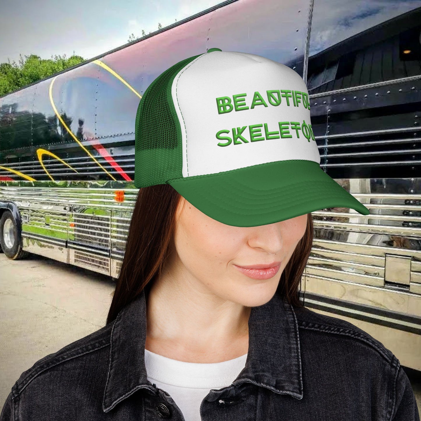 Skelly Mesh Trucker Hat