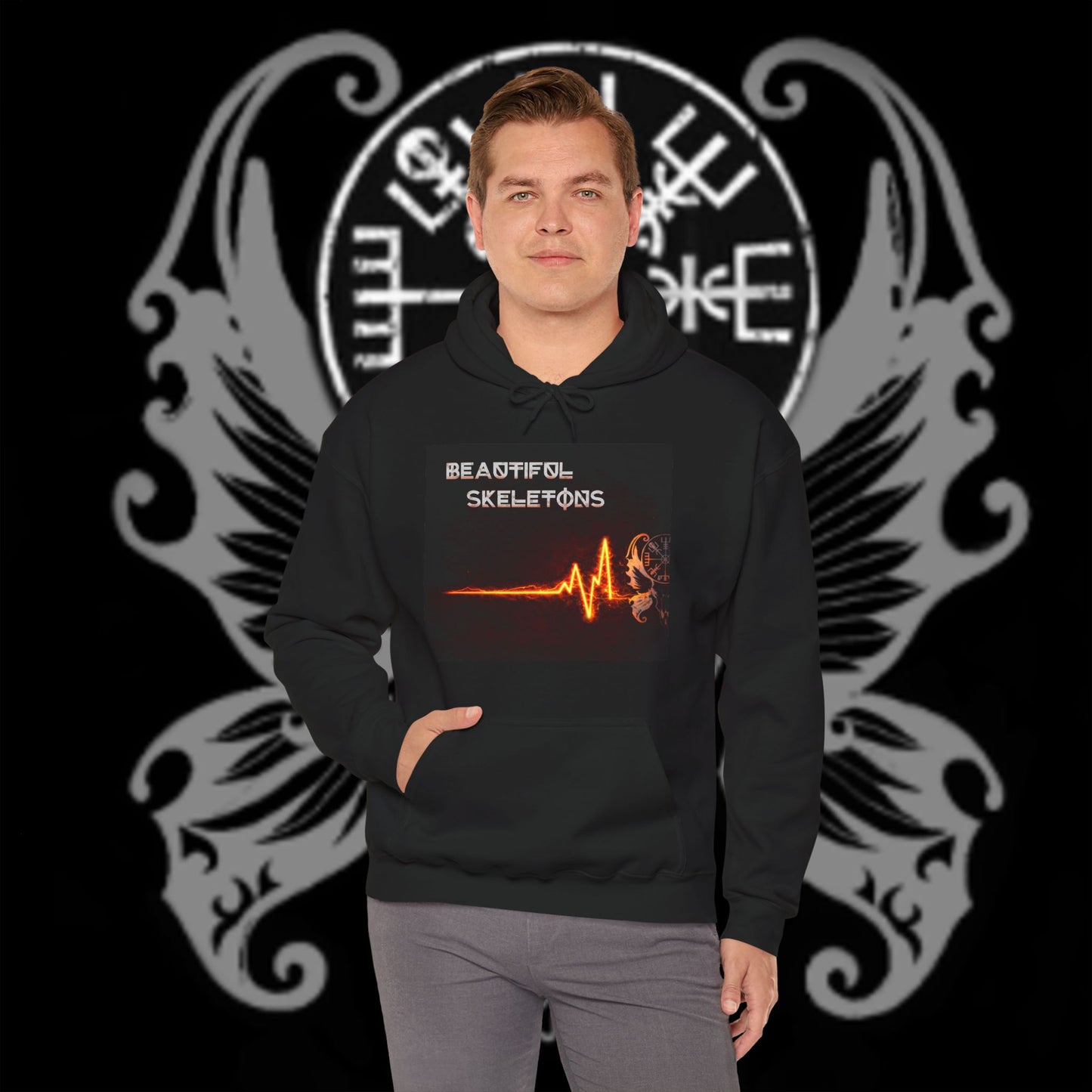 Pulse Line Scar - Unisex Hoodie
