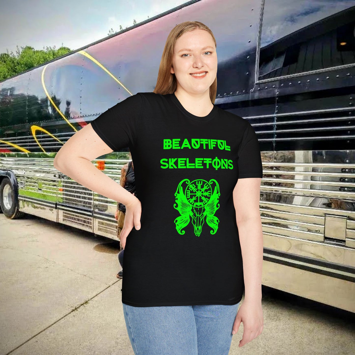 Beautiful Skeletons  Softstyle T-Shirt