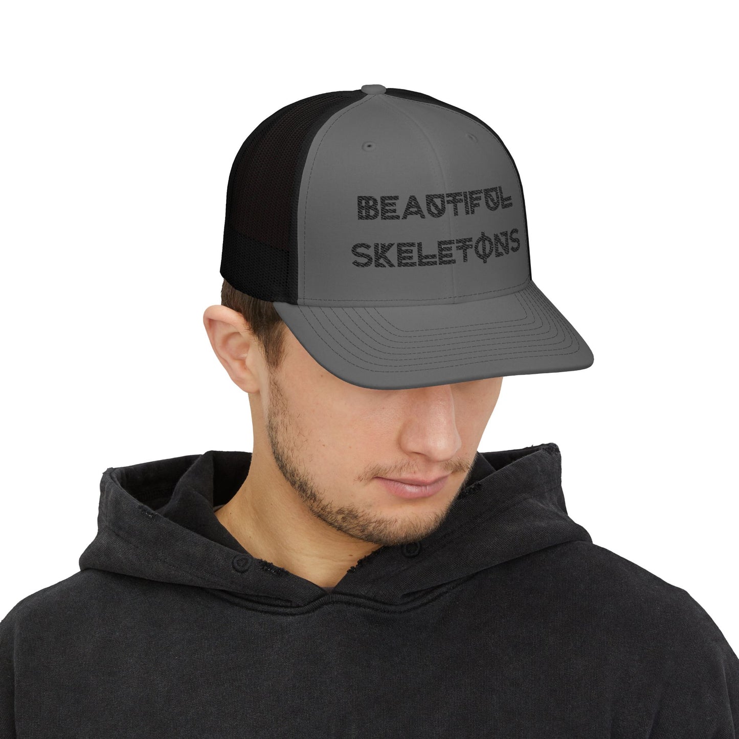Beautiful Skeletons Snapback Trucker Hat