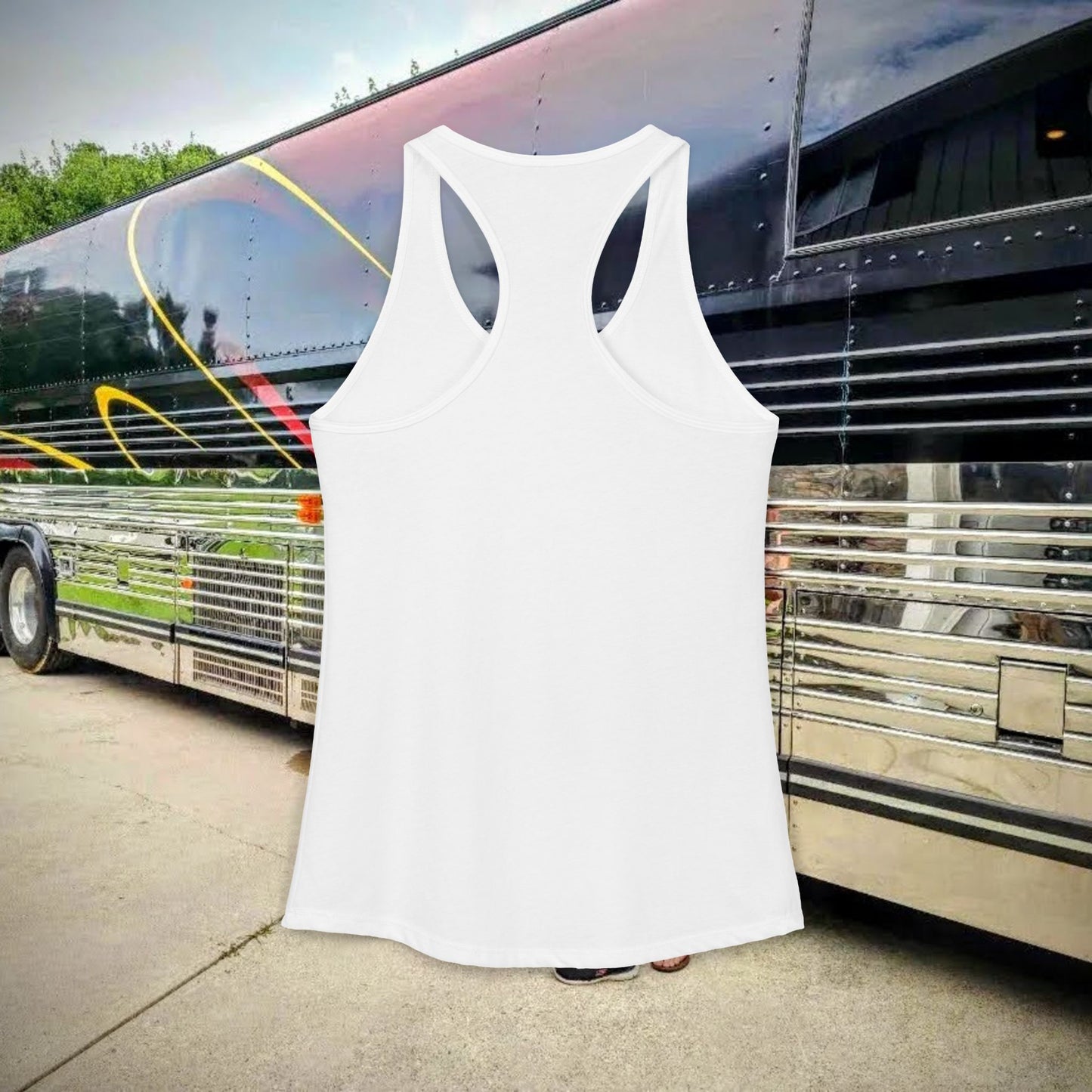 Beautiful Skeletons women's racer-back tank