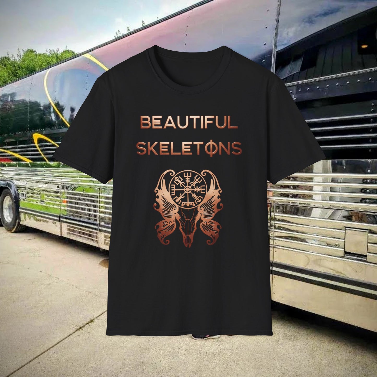 Beautiful Skeletons soft style T-shirt