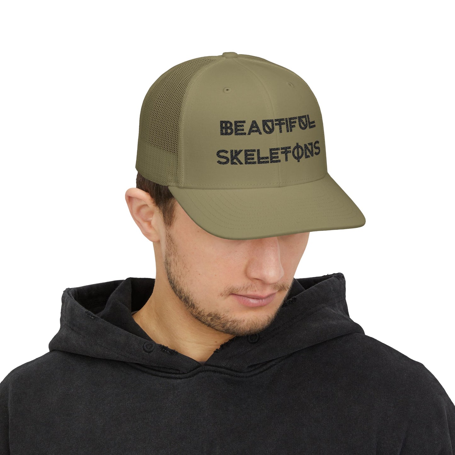 Beautiful Skeletons Snapback Trucker Hat