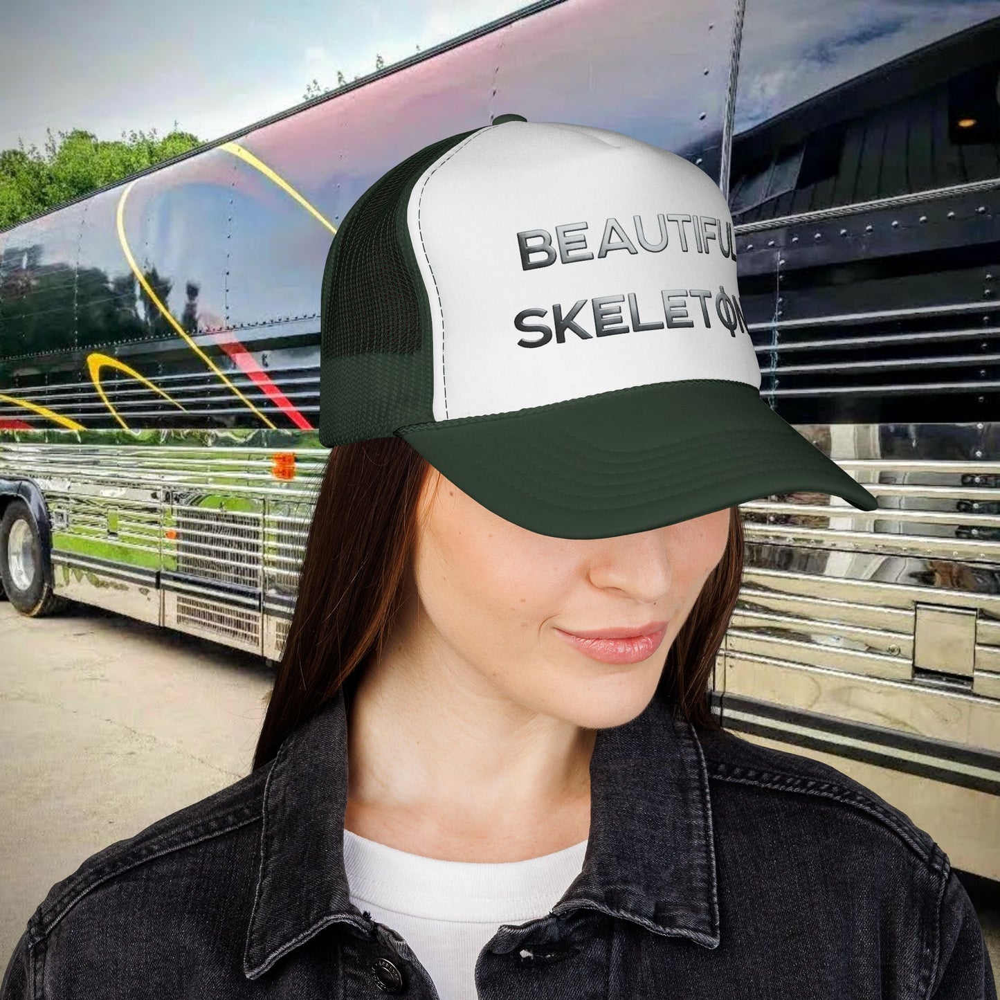 Skelly Mesh Trucker Hat
